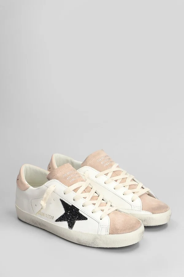 Superstar Sneakers In White Suede And Leather - Image 2