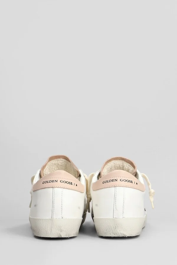 Superstar Sneakers In White Suede And Leather - Image 4