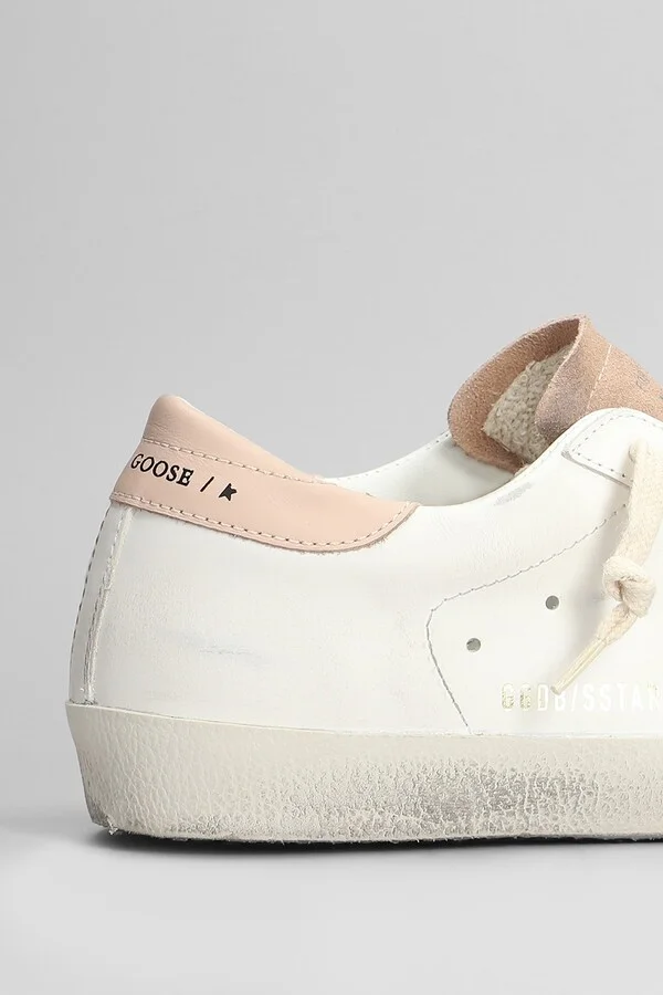 Superstar Sneakers In White Suede And Leather - Image 5