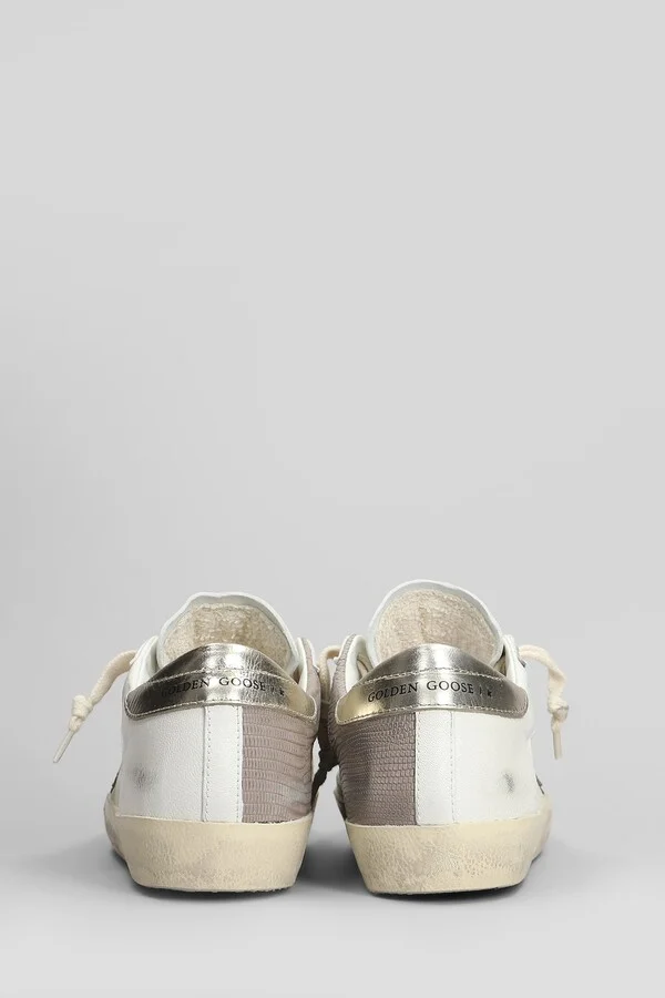 Superstar Sneakers In White Suede And Leather - Image 4