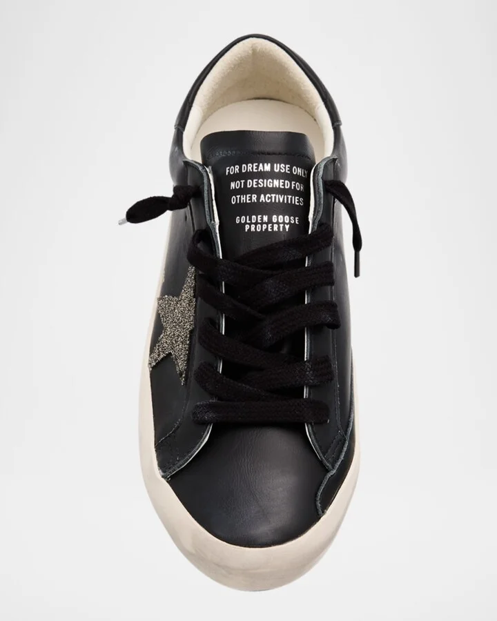 Superstar Swarovski Leather Low-Top Sneakers - Image 6