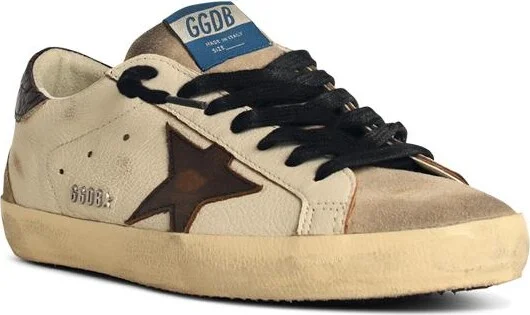 'superstar' White Leather Sneakers - Image 2