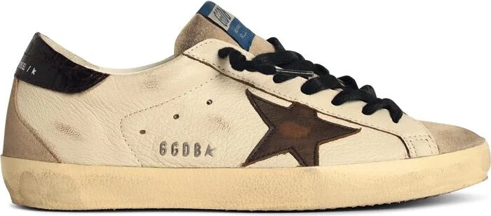 'superstar' White Leather Sneakers