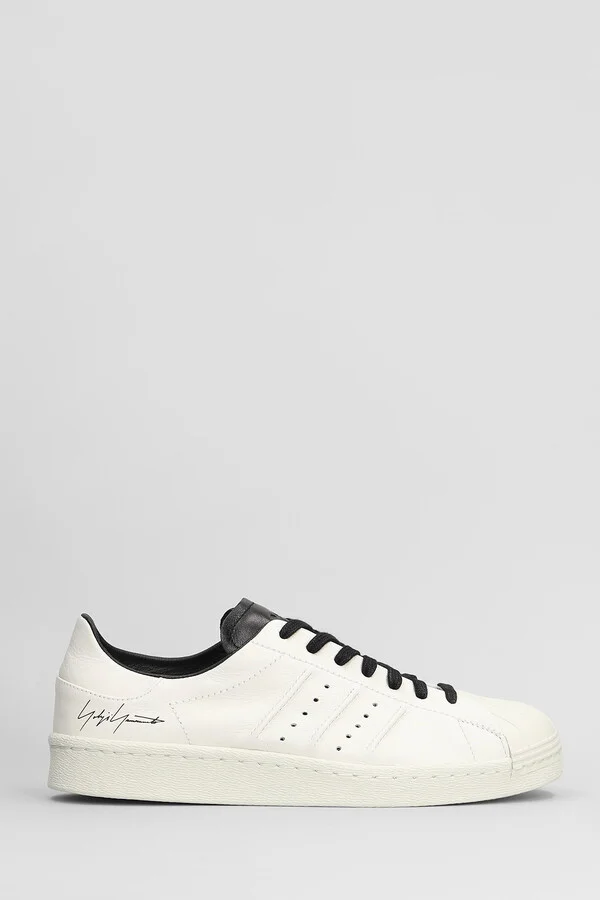 Superstrar Sneakers In White Leather
