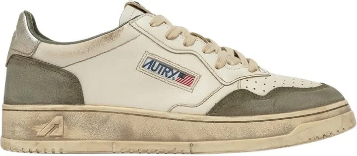 Supvint Lowleat Suede Lizard Silv