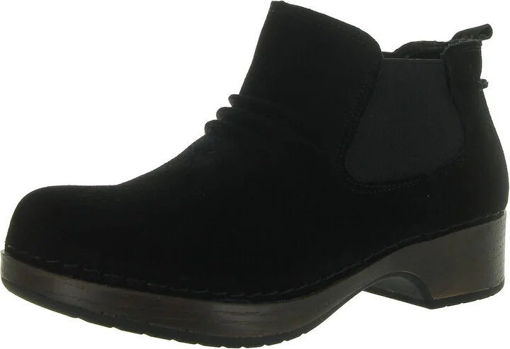 Sure Thing Womens Suede Padded Insole Chelsea Boots