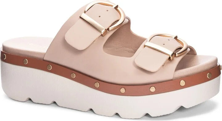 Surf's Up Platform Slide Sandal