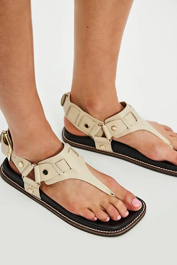 Suri Square Toe Sandals - Image 2
