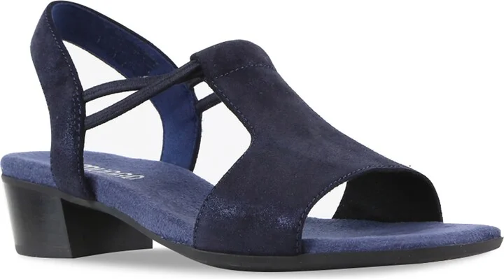 BLUE SHIMMER SUEDE