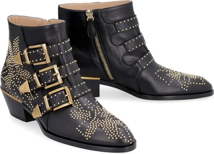 Susanna 30mm studded ankle boots - Image 2