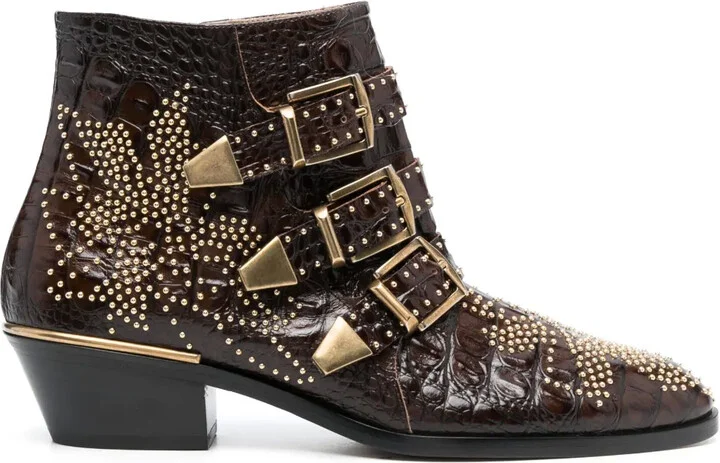 Susanna 50mm studded ankle boots