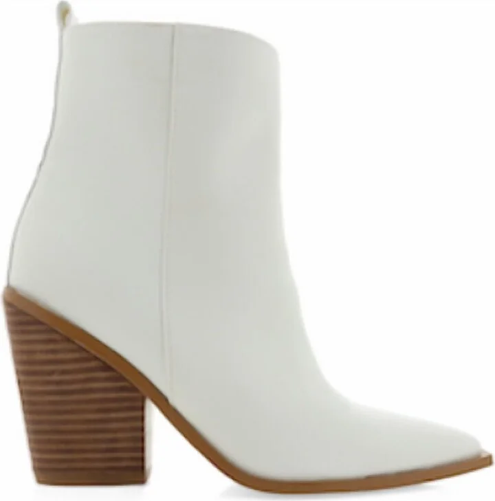 Susie Boot In White