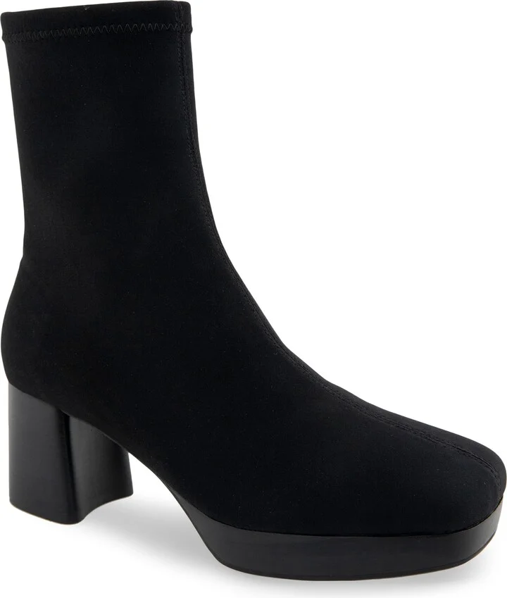 Sussex Block Heel Platform Bootie