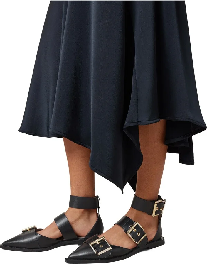 Sutton Ankle Strap Pointed Toe Flat - Image 2