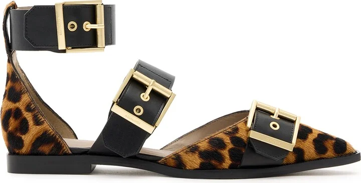 Sutton Ankle Strap Pointed Toe Flat - Image 8