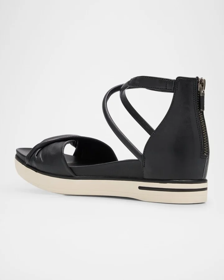 Suvi Crisscross Grip Wedge Sandals - Image 3