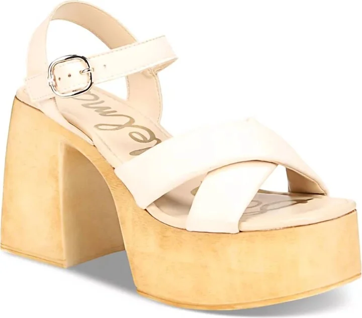 Suzannah Platform Sandal In Ivory