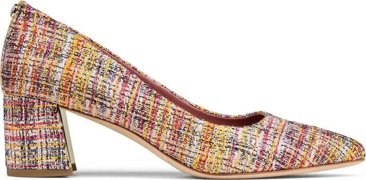 Suzette Block Heel Pointed Toe Pump - Image 2