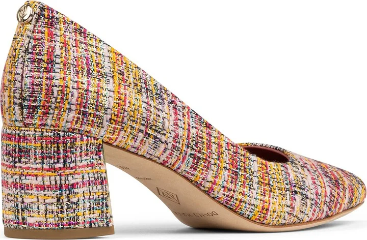 Suzette Block Heel Pointed Toe Pump - Image 6