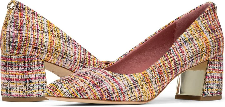 Suzette Block Heel Pointed Toe Pump - Image 7