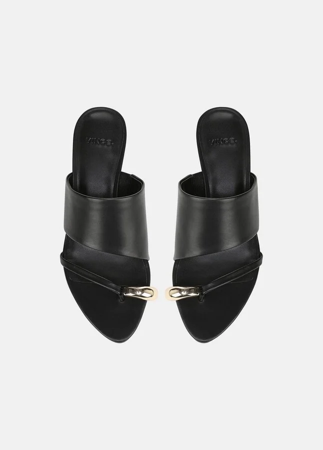 Suzie Leather Heeled Sandal - Image 4