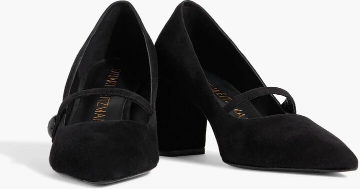 SW 75 suede Mary Jane pumps - Image 2