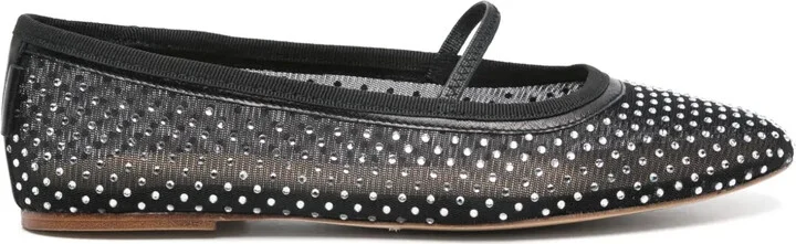 Swan ballet flats
