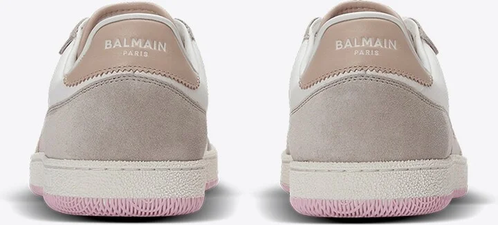 Swan Calfskin and Suede Sneakers - Image 3