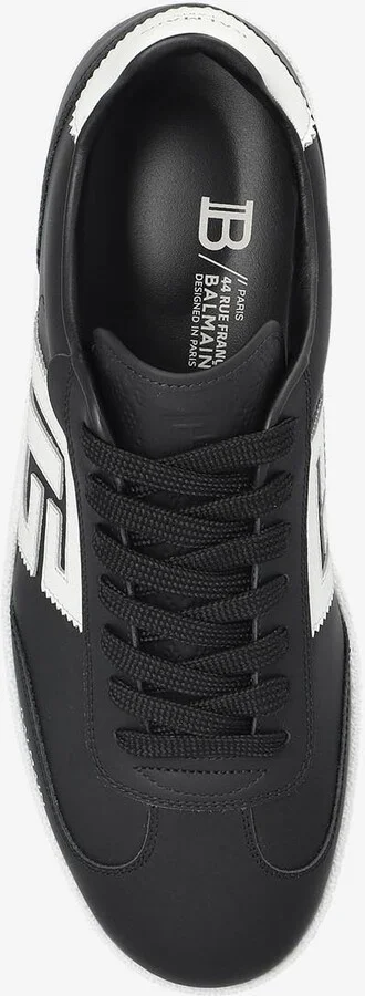 Swan Leather Low-Top Sneakers - Image 3