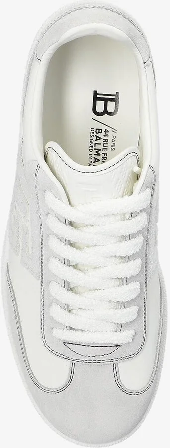 Swan Leather Low-Top Sneakers - Image 3