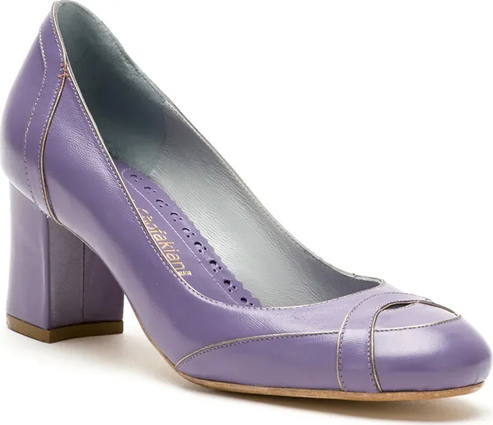 Swan leather pumps - Image 2