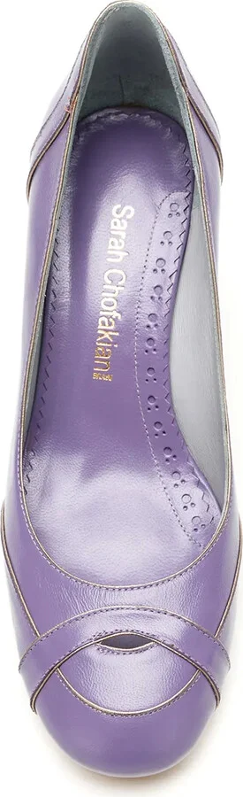 Swan leather pumps - Image 4
