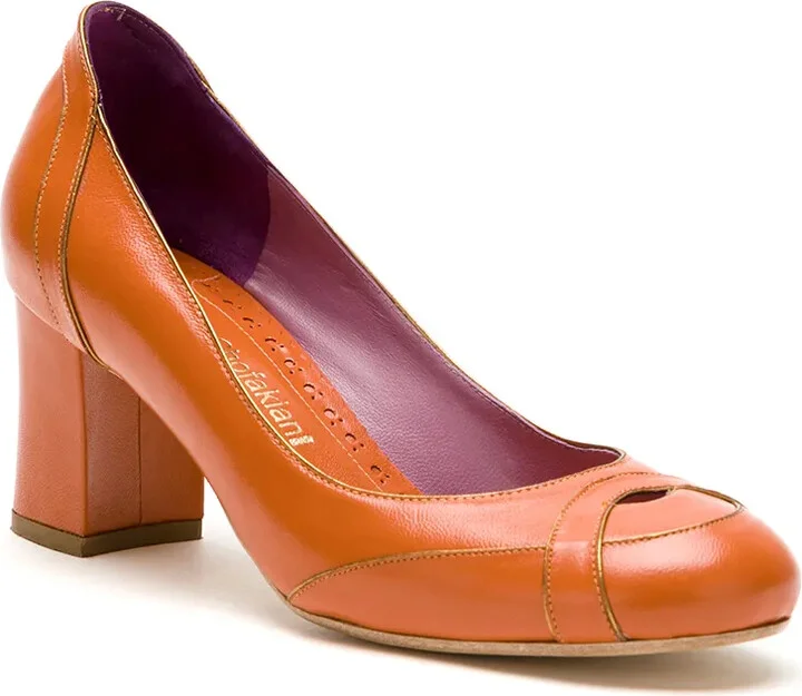 Swan leather pumps - Image 2