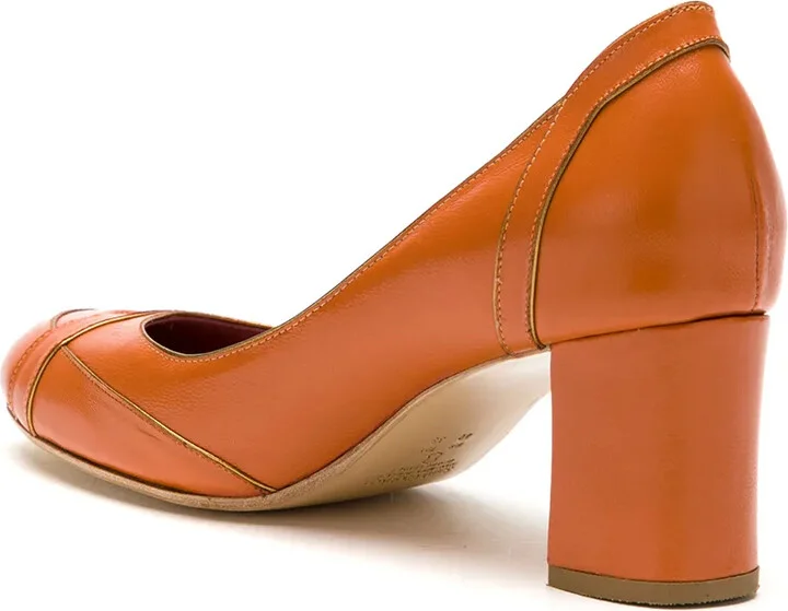 Swan leather pumps - Image 3