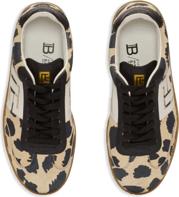 Swan leopard-print sneakers - Image 4