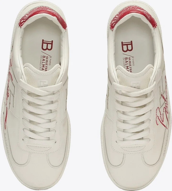 Swan Lipstick Low-Top Sneakers - Image 2