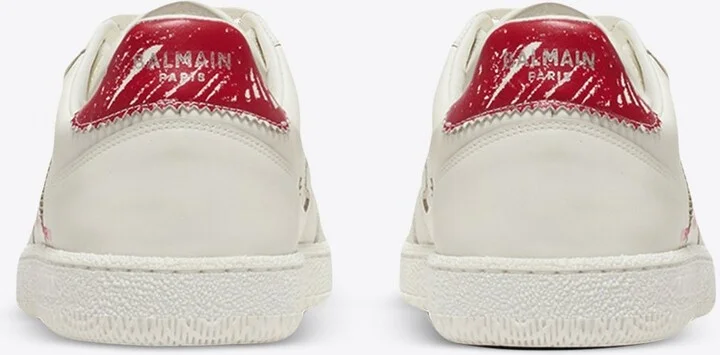 Swan Lipstick Low-Top Sneakers - Image 3