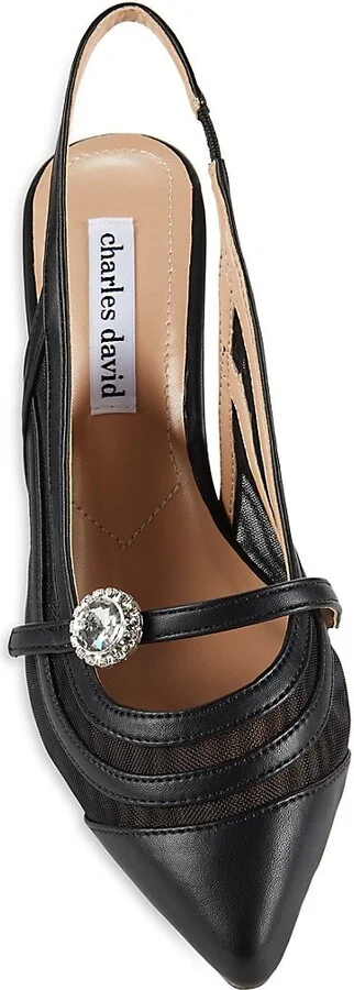 Swan Mesh Pumps - Image 5