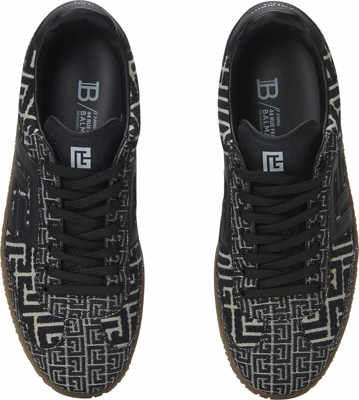 Swan Trainers In Pb Labyrinth Jacquard - Image 5