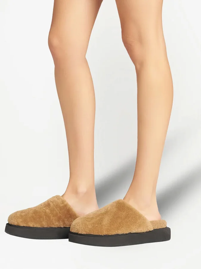 Swanilda round-toe mules - Image 5