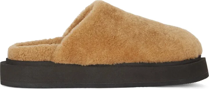 Swanilda round-toe mules