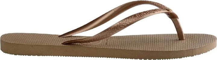 Swarovski Crystal Logo Rubber Flip Flop