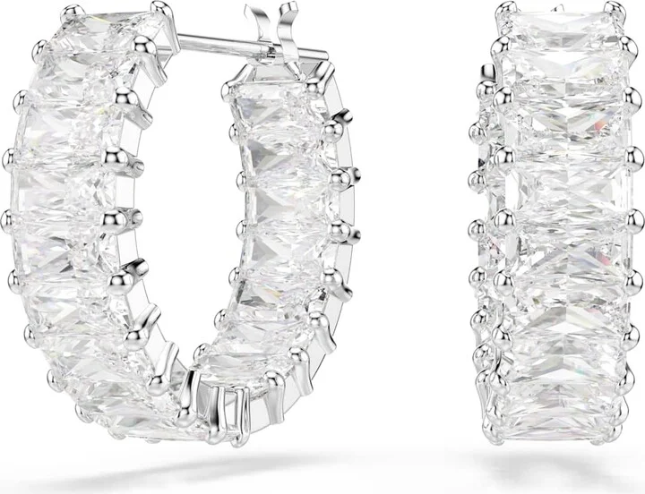 Swarovski Matrix hoop earrings