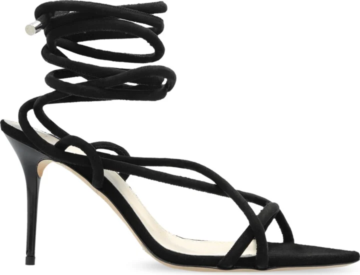 Sway Heeled Sandals, , - Black