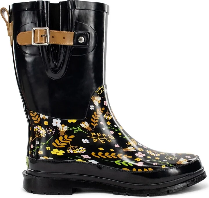 Sweet Bees Mid Rain Boot