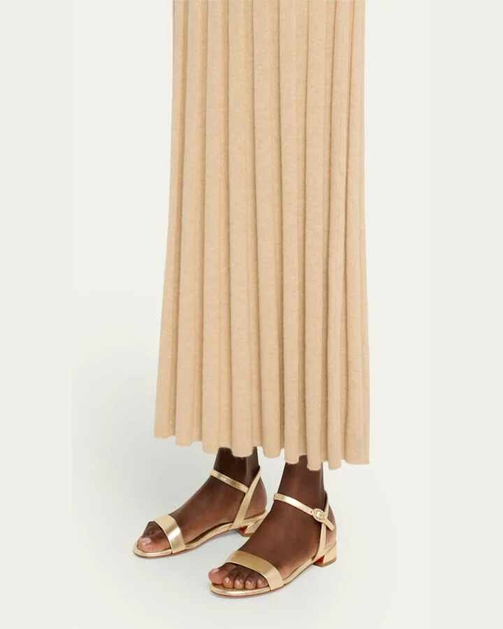 Sweet Jane Red Sole Metallic Sandals - Image 5