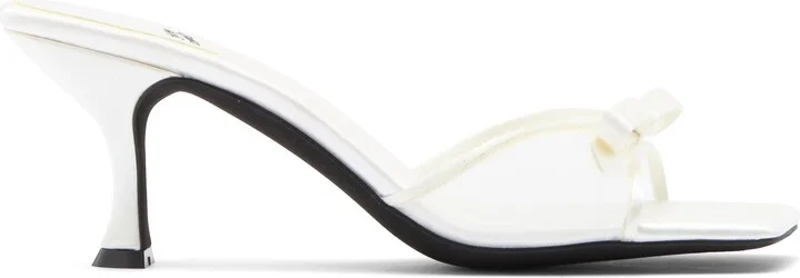 Sweet On U Kitten Heel Slide Sandal - Image 9