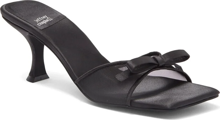 Sweet On U Kitten Heel Slide Sandal