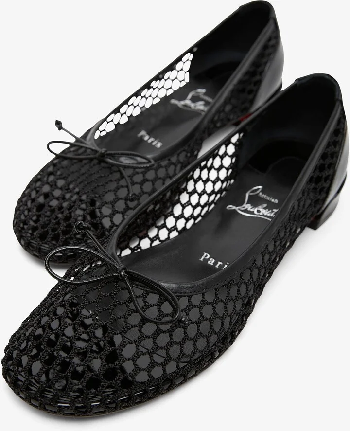 Sweetie Jane black mesh ballerinas - Image 4