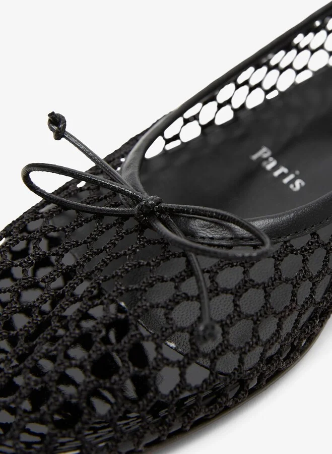 Sweetie Jane black mesh ballerinas - Image 5